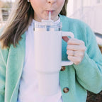 40oz Insulated Stainless Steel Tumbler with Handle